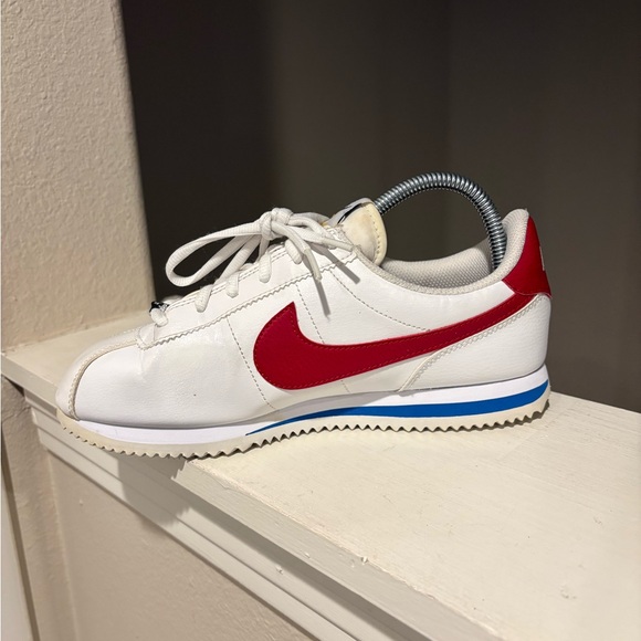 Nike Cortez Basic SL Forrest Gump White Red 904764-103 Youth Size 7Y Womens 8.5 - Picture 5 of 9